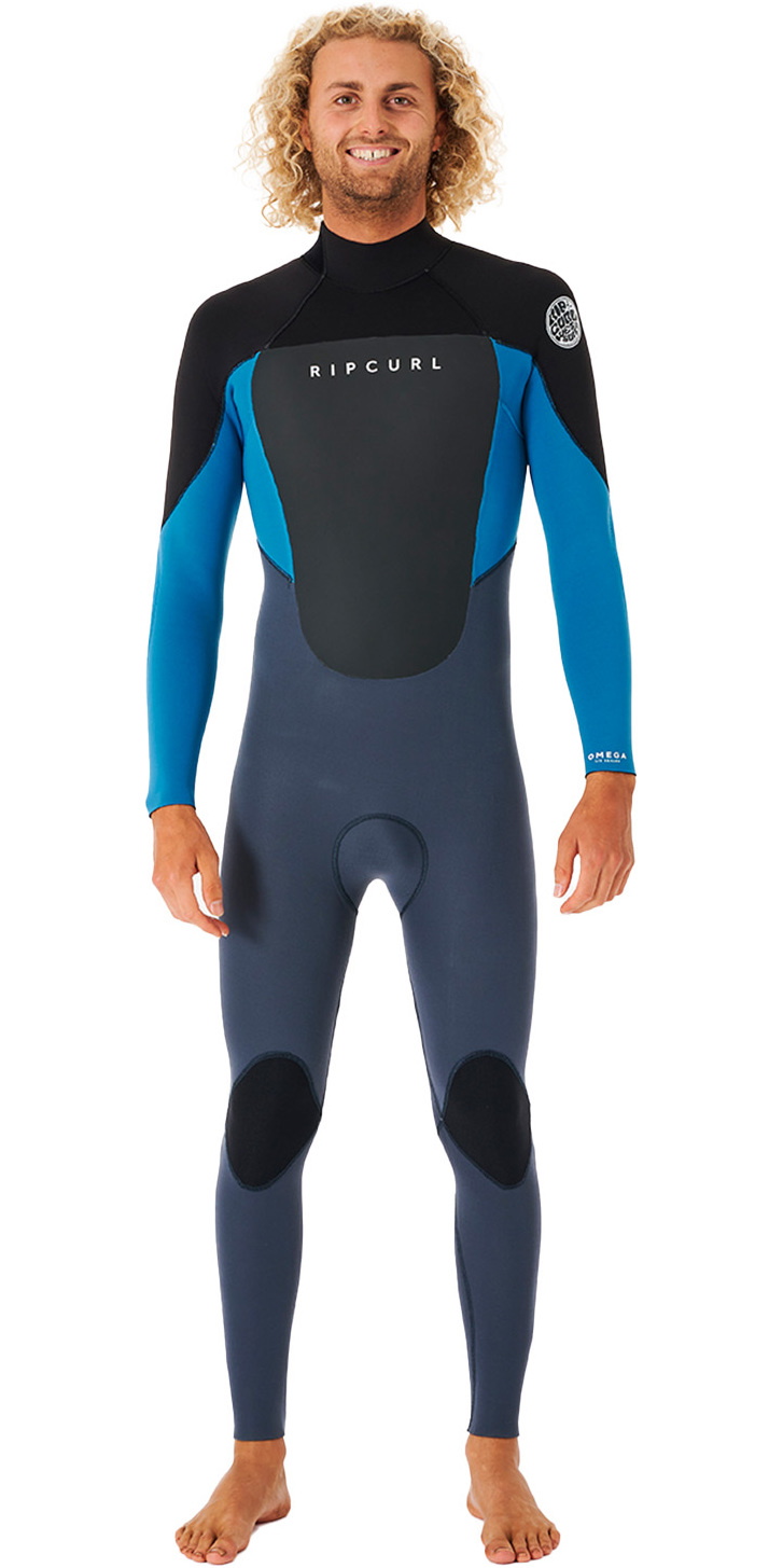 2023 Rip Curl Mens Omega 4/3mm Back Zip Wetsuit 112MFS